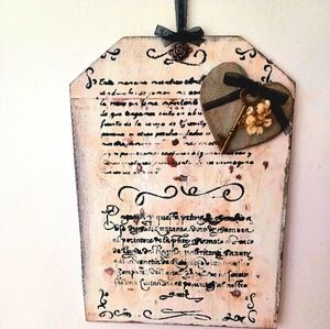 2/$10 Vintage Look Wall Decor